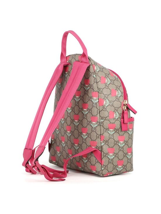 Gucci Backpack GG Supreme Flower Print Children Kids Kim Seungyoung main image 4